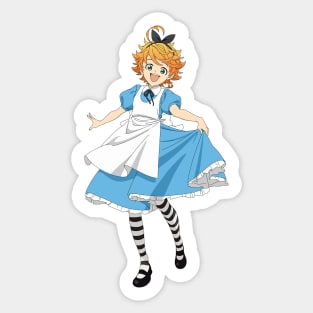 Emma in Wonderland Sticker